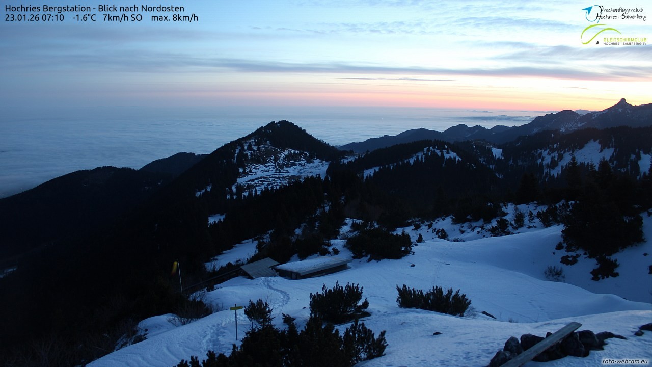 Archiv Foto Webcam Hochries Ost
