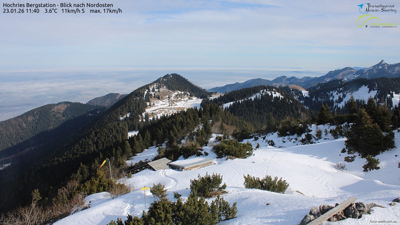 Archiv Foto Webcam Hochries Ost