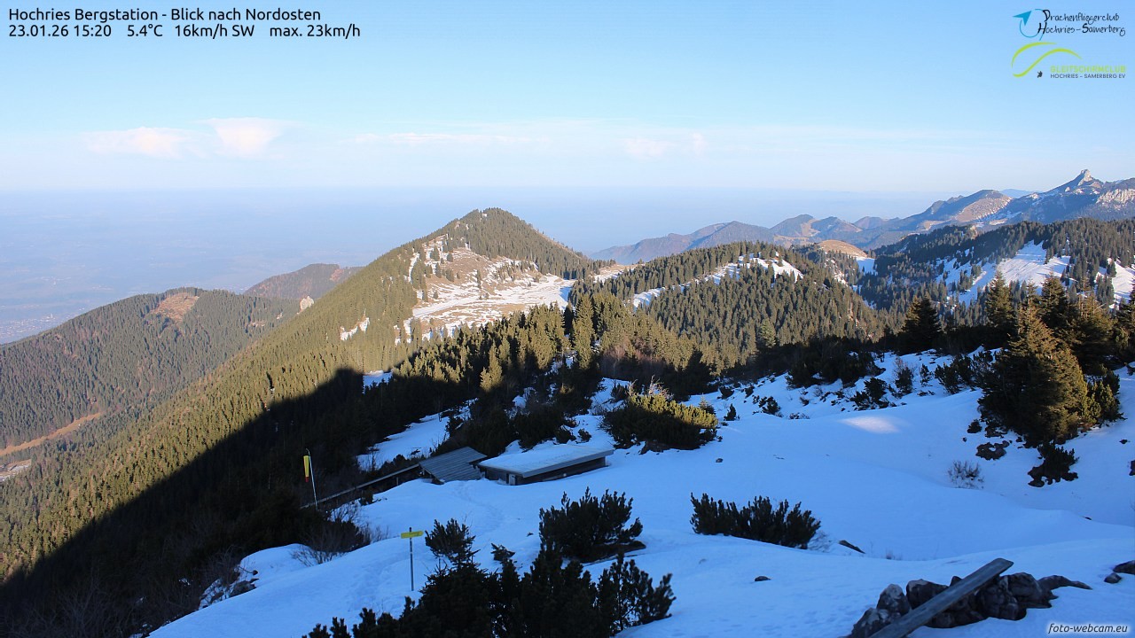 Archiv Foto Webcam Hochries Ost