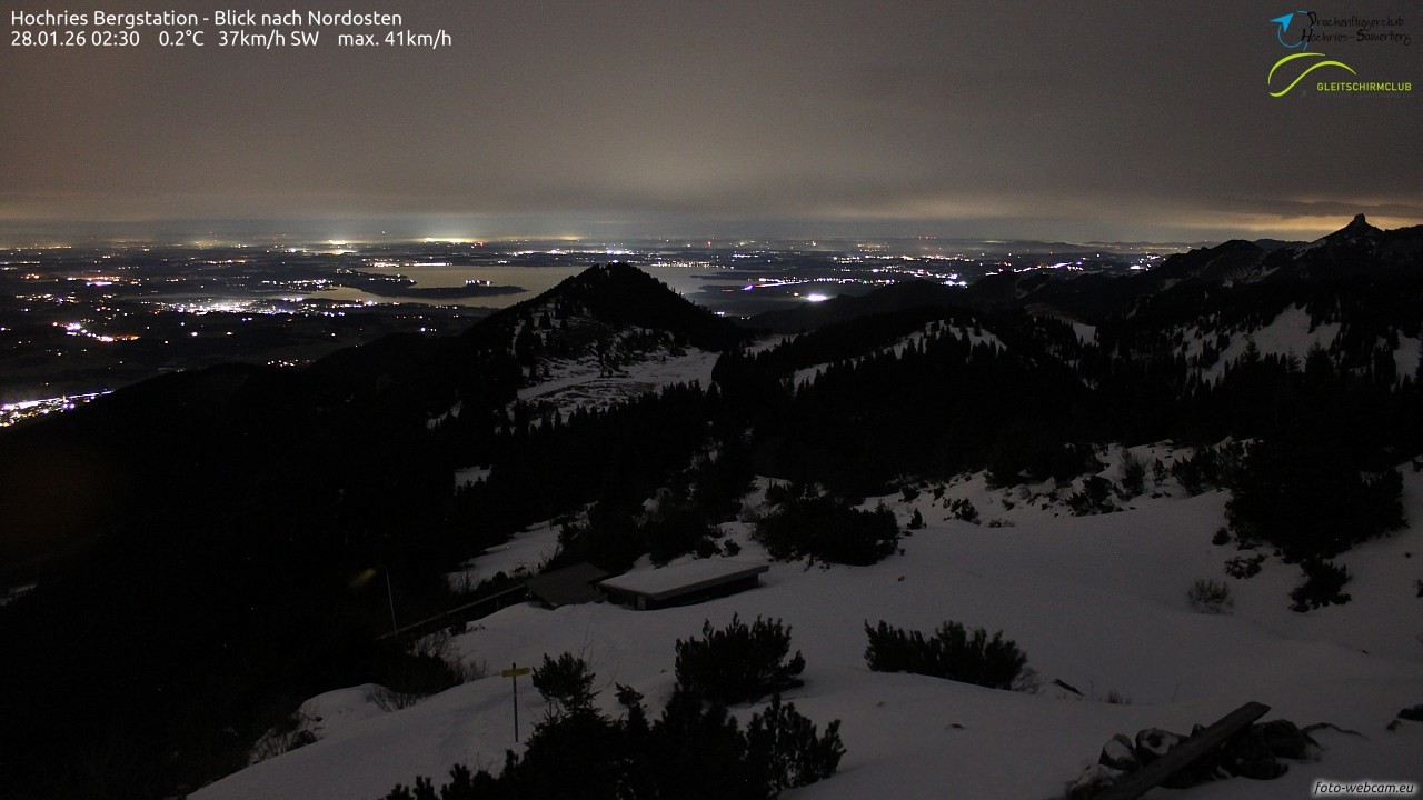 Archiv Foto Webcam Hochries Ost