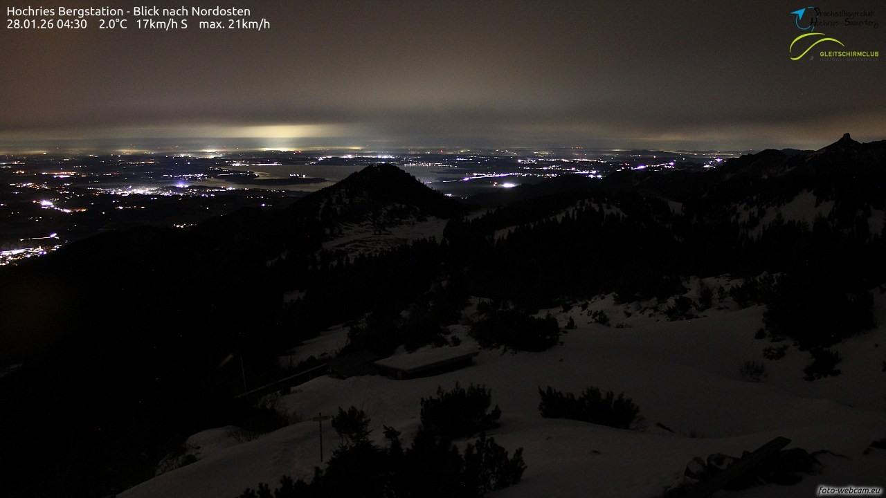 Archiv Foto Webcam Hochries Ost