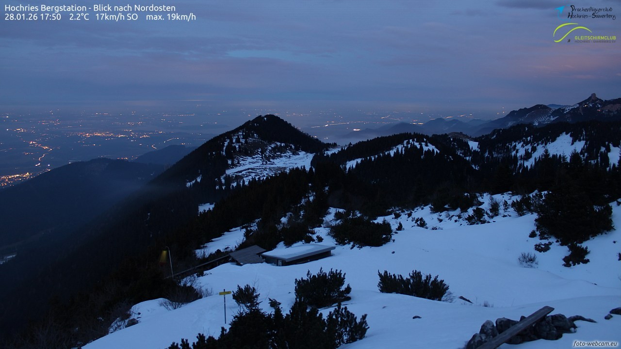 Archiv Foto Webcam Hochries Ost