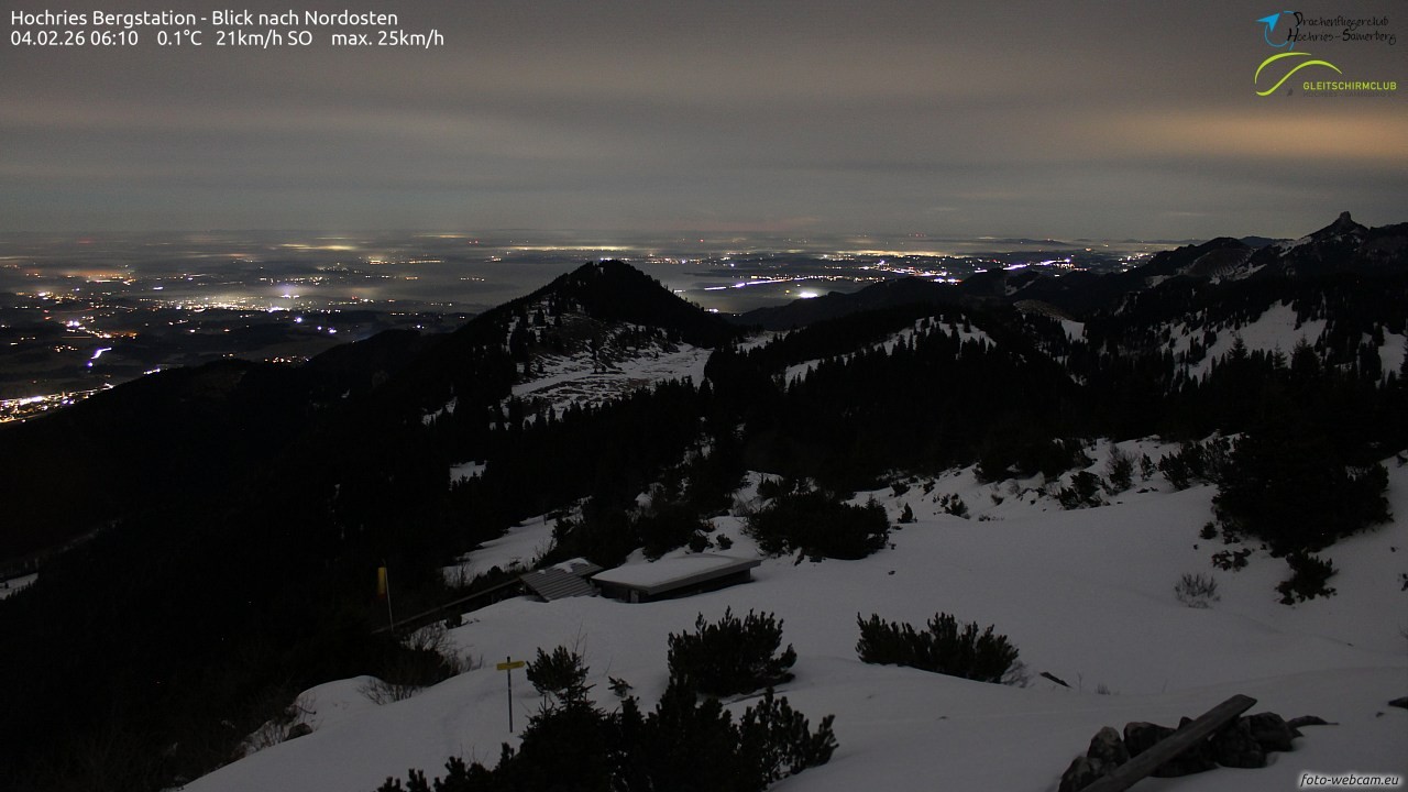 Archiv Foto Webcam Hochries Ost