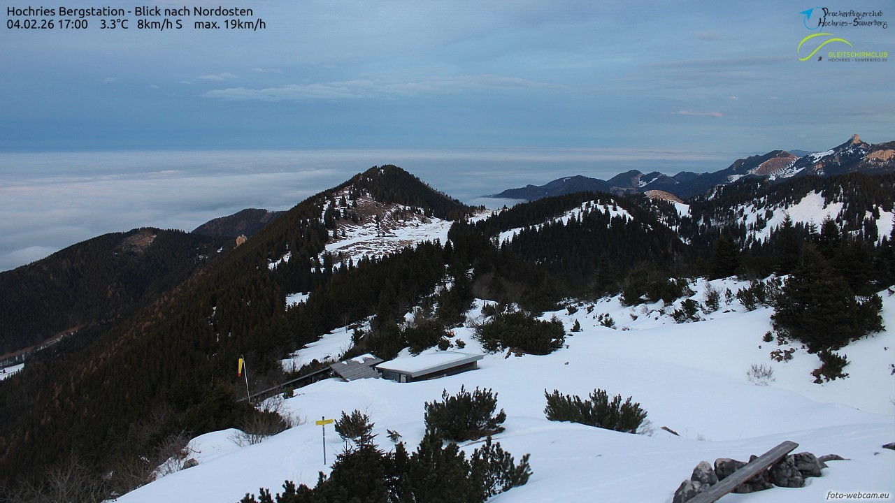Archiv Foto Webcam Hochries Ost