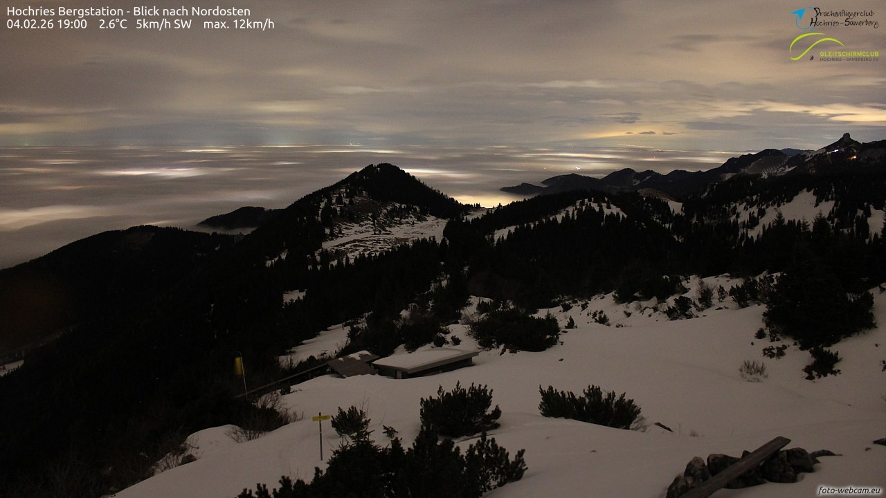 Archiv Foto Webcam Hochries Ost