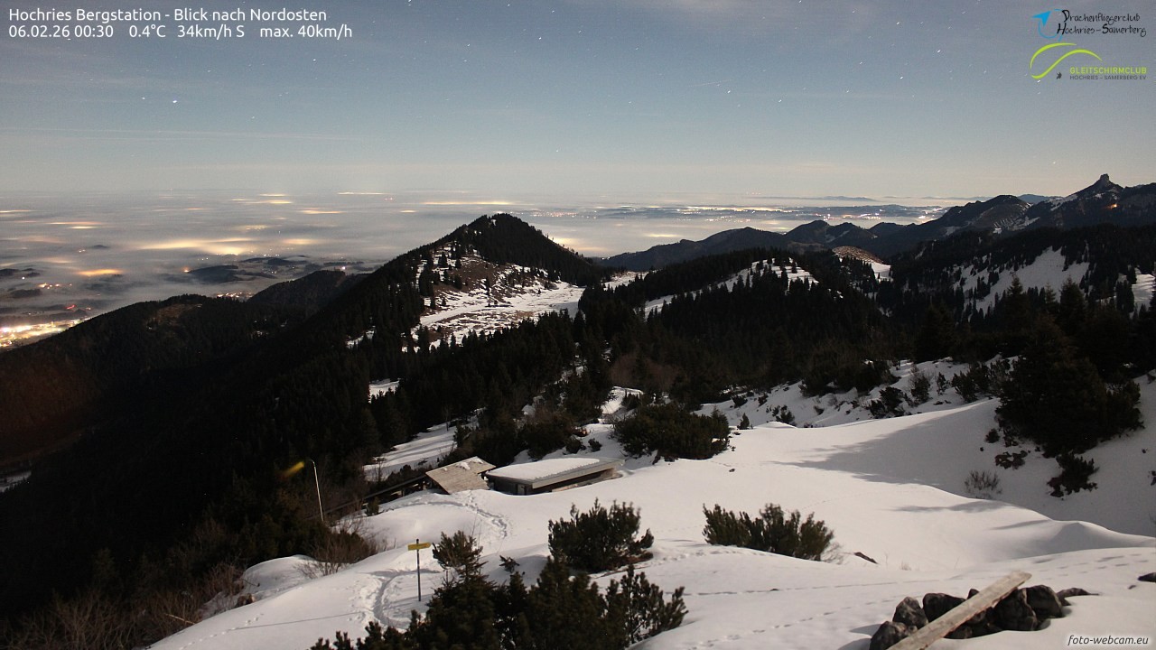 Archiv Foto Webcam Hochries Ost