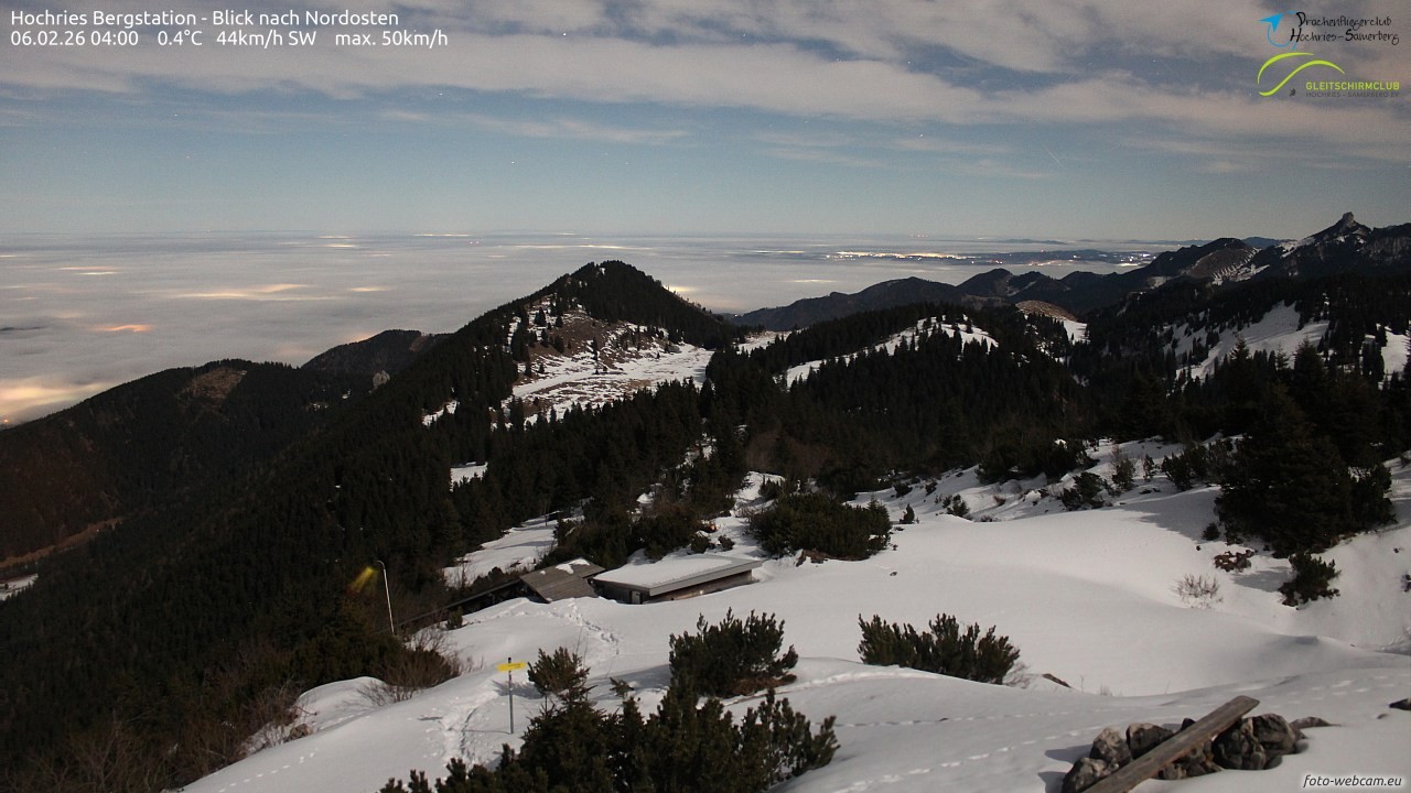 Archiv Foto Webcam Hochries Ost