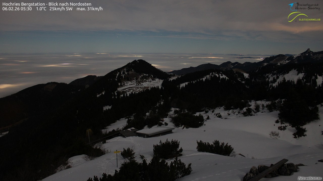 Archiv Foto Webcam Hochries Ost