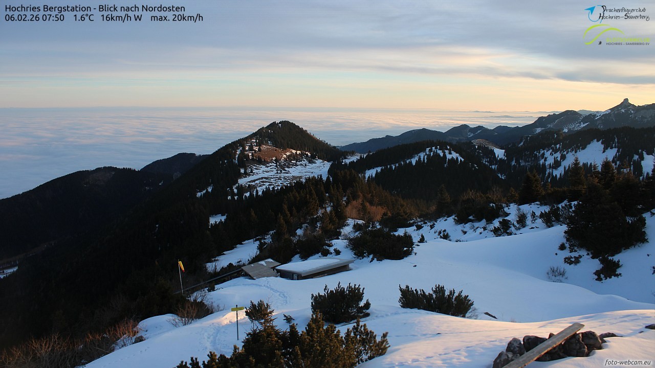 Archiv Foto Webcam Hochries Ost