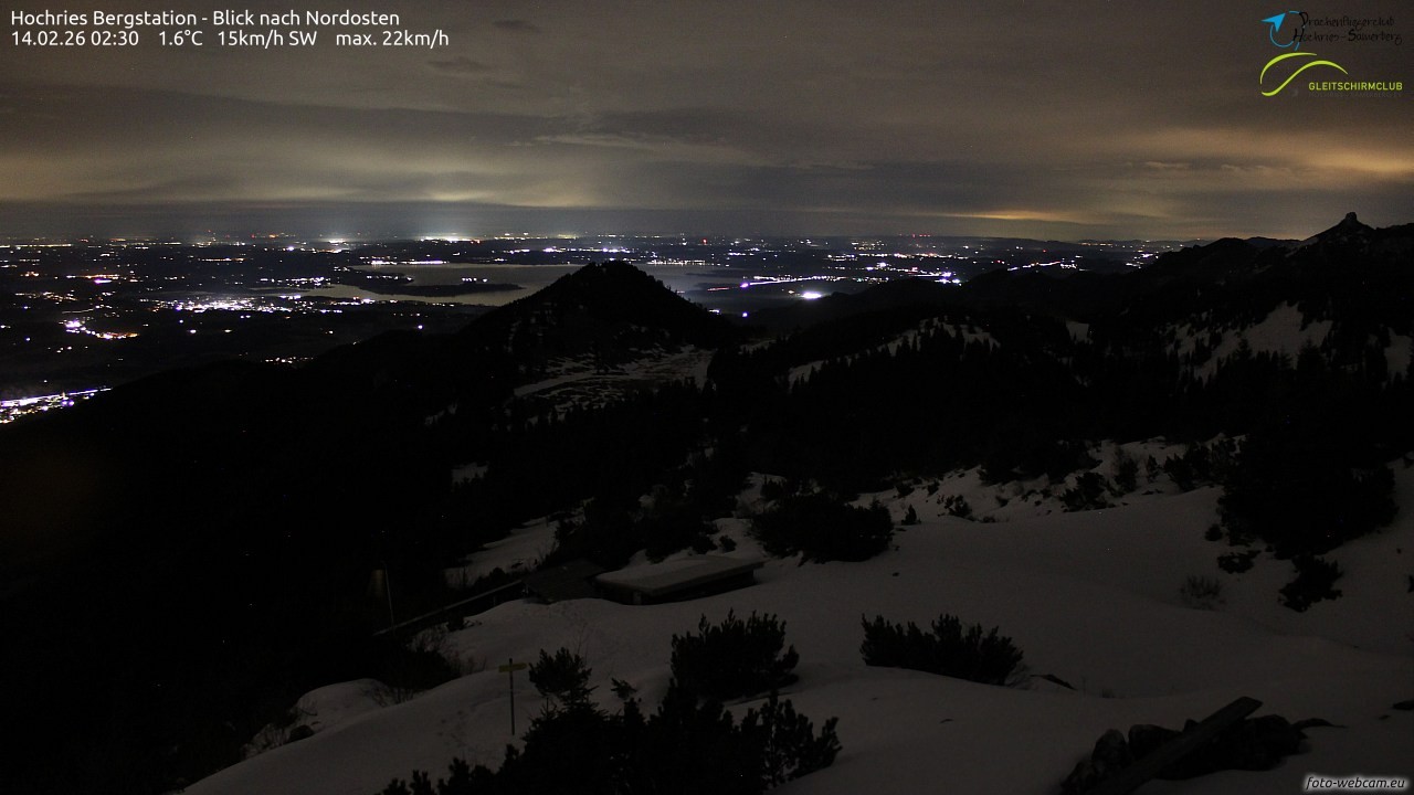 Archiv Foto Webcam Hochries Ost