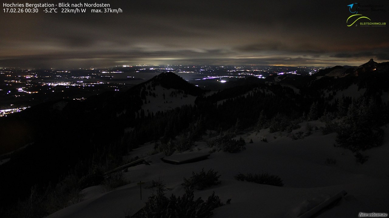 Archiv Foto Webcam Hochries Ost