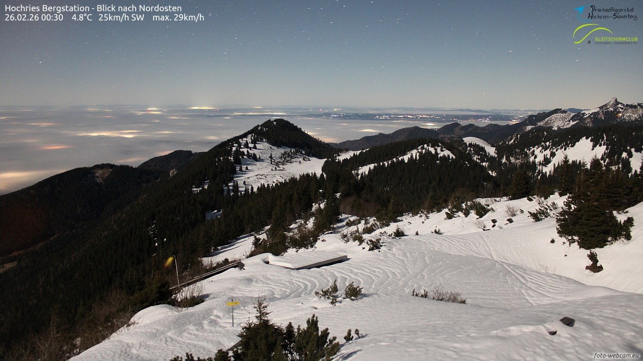 Archiv Foto Webcam Hochries Ost