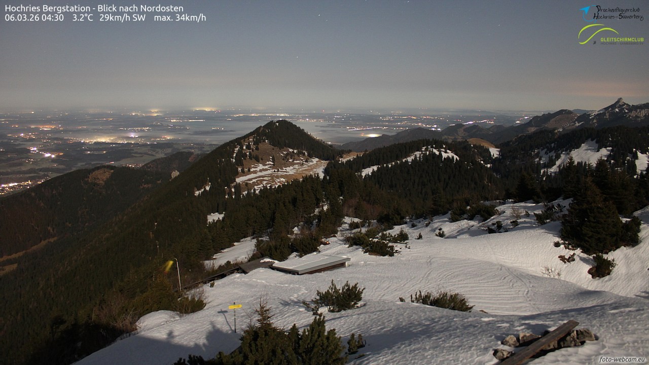 Archiv Foto Webcam Hochries Ost