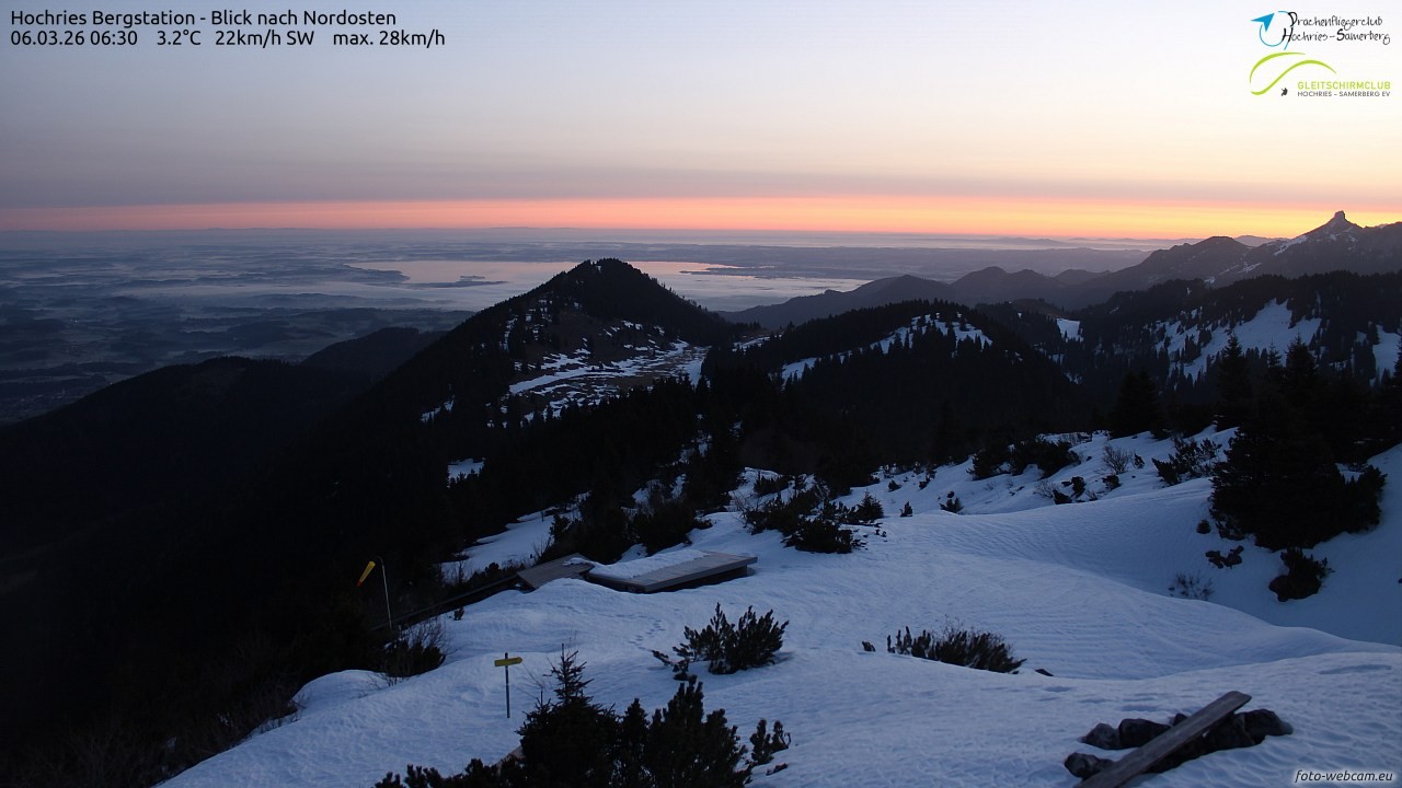 Archiv Foto Webcam Hochries Ost
