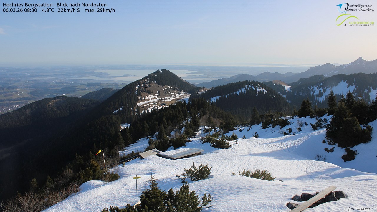 Archiv Foto Webcam Hochries Ost