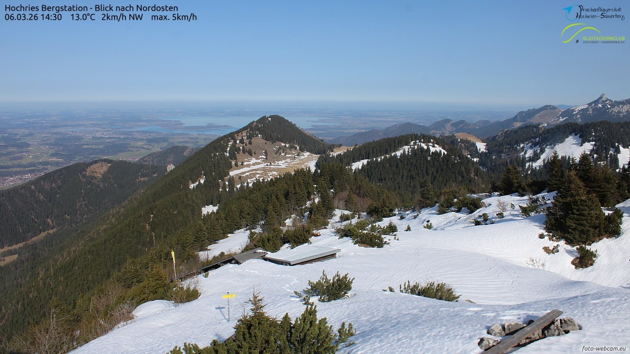 Archiv Foto Webcam Hochries Ost