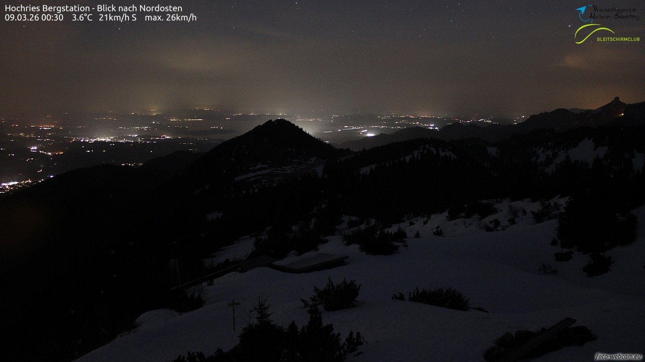 Archiv Foto Webcam Hochries Ost