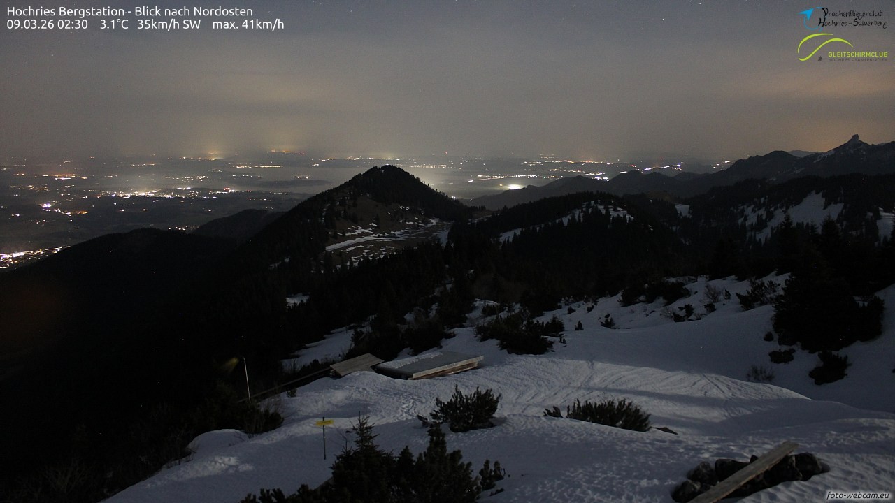 Archiv Foto Webcam Hochries Ost