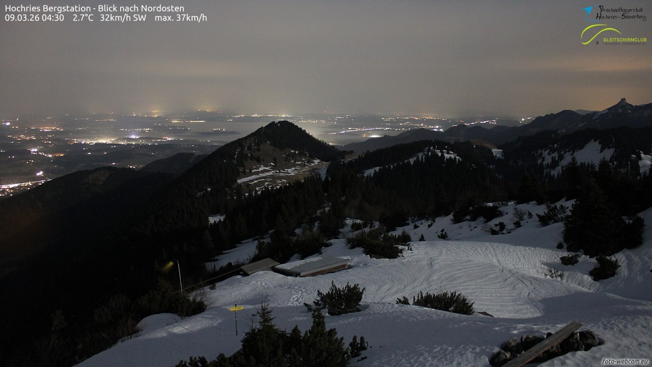 Archiv Foto Webcam Hochries Ost