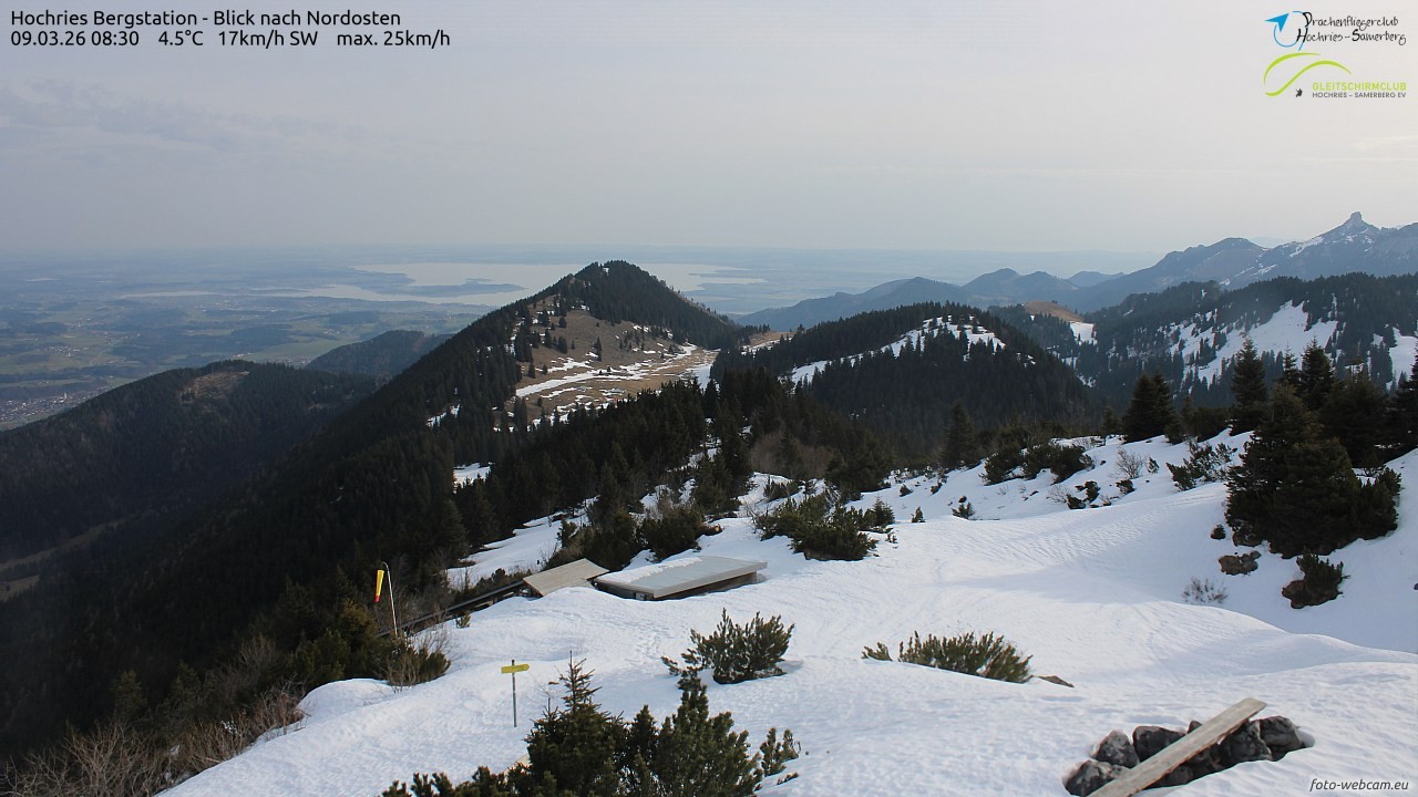 Archiv Foto Webcam Hochries Ost