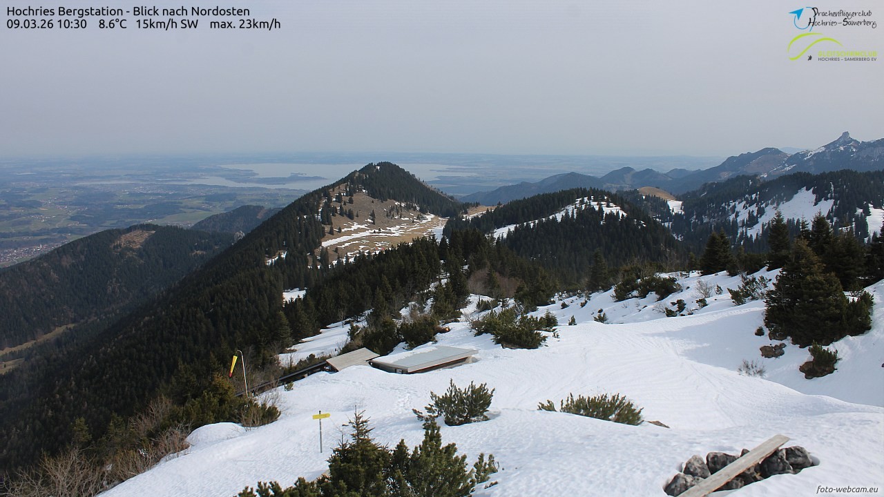 Archiv Foto Webcam Hochries Ost