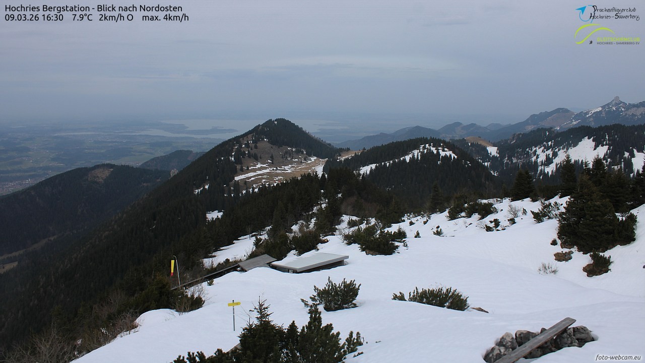 Archiv Foto Webcam Hochries Ost