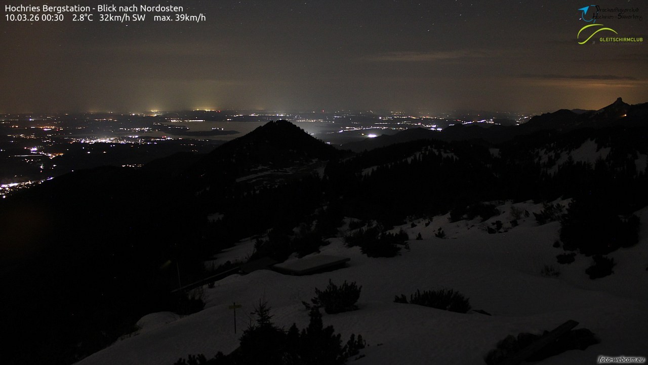 Archiv Foto Webcam Hochries Ost