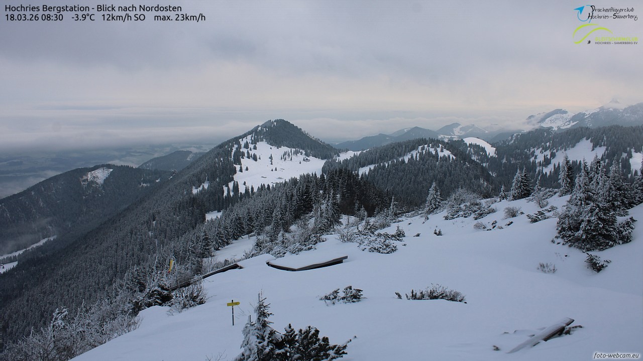 Archiv Foto Webcam Hochries Ost