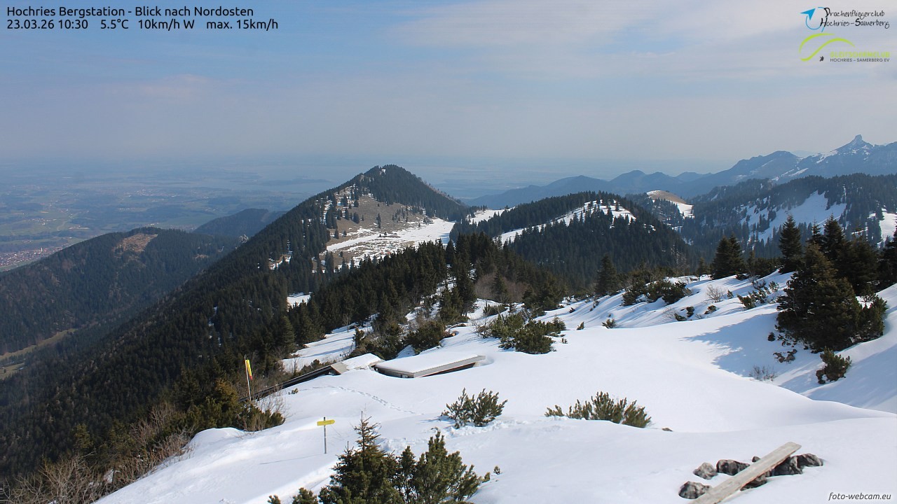 Archiv Foto Webcam Hochries Ost