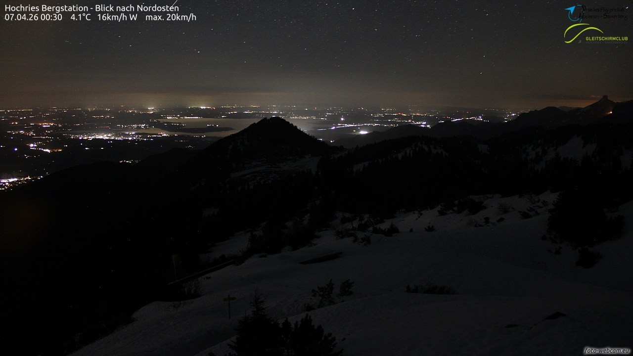 Archiv Foto Webcam Hochries Ost