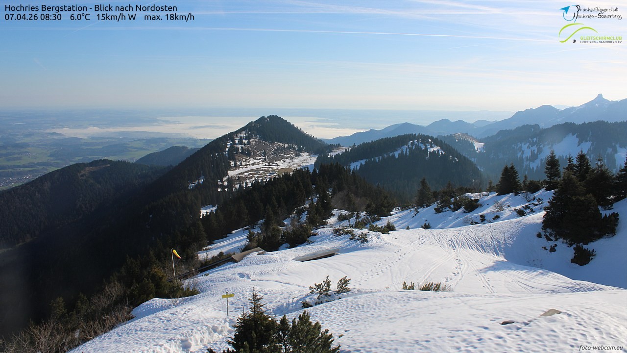 Archiv Foto Webcam Hochries Ost