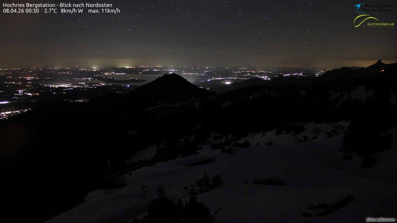 Archiv Foto Webcam Hochries Ost