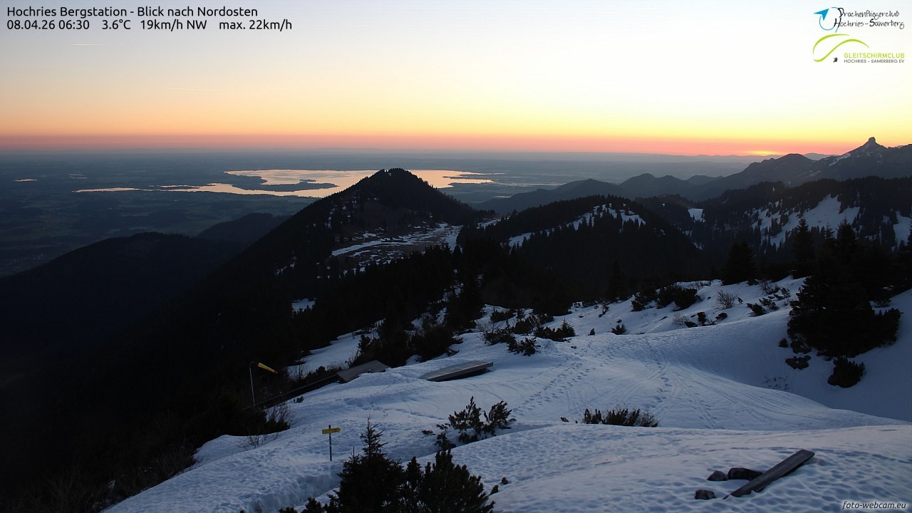 Archiv Foto Webcam Hochries Ost