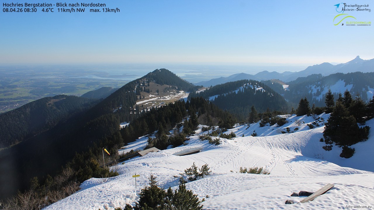 Archiv Foto Webcam Hochries Ost