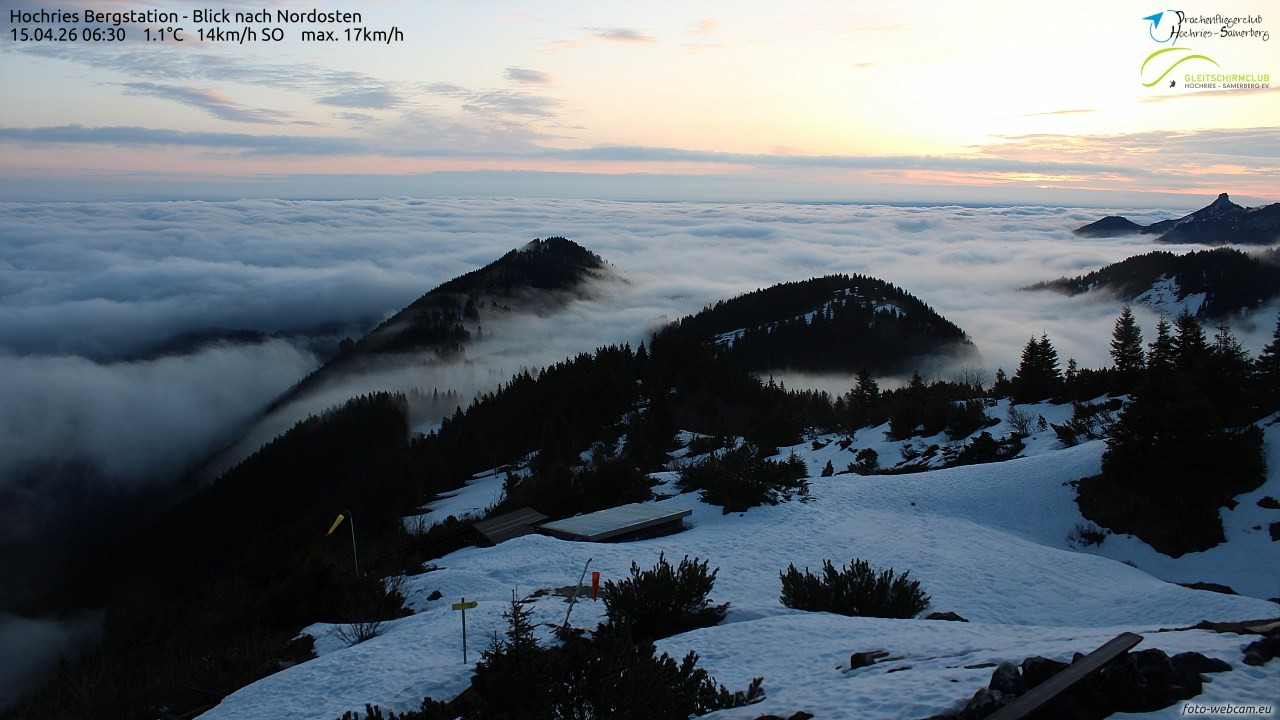 Archiv Foto Webcam Hochries Ost