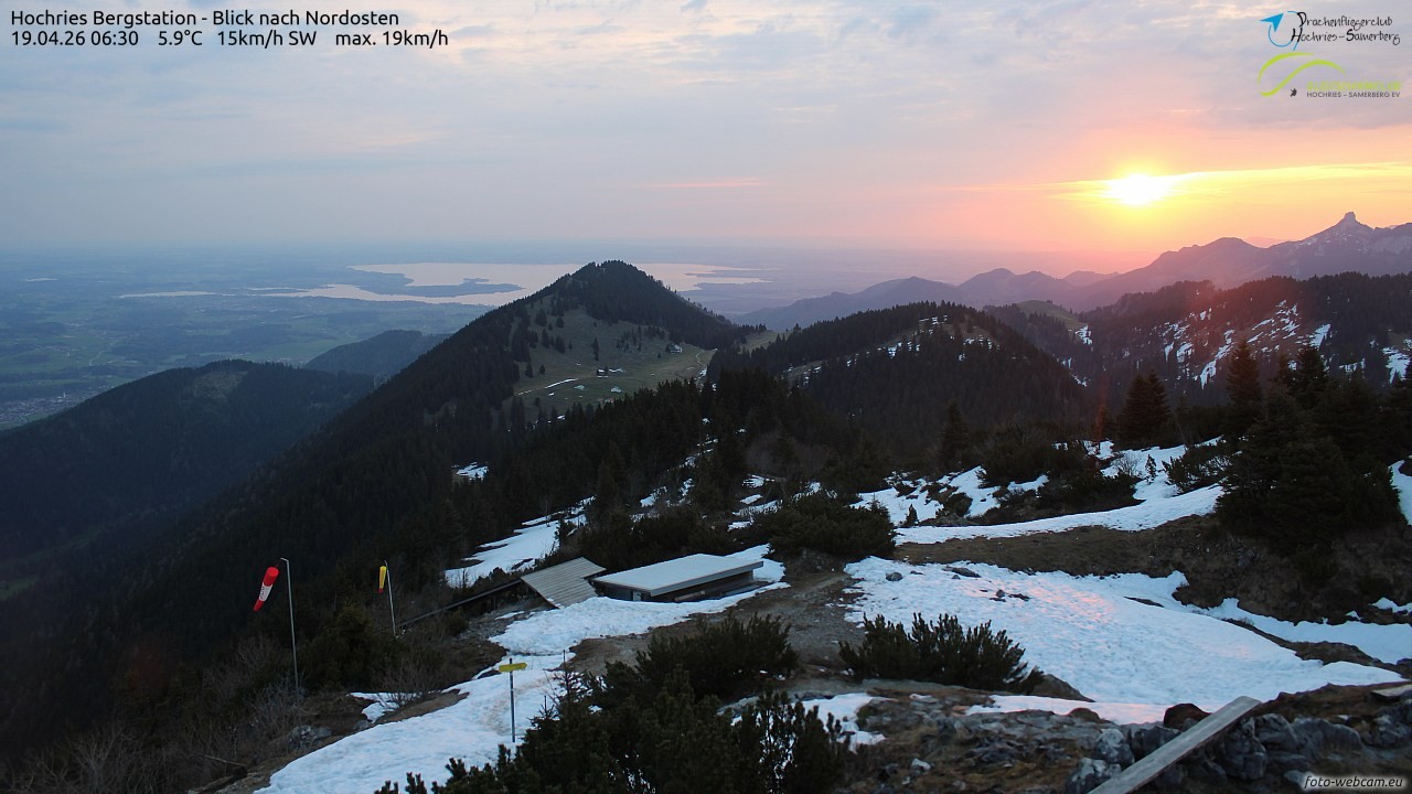 Archiv Foto Webcam Hochries Ost