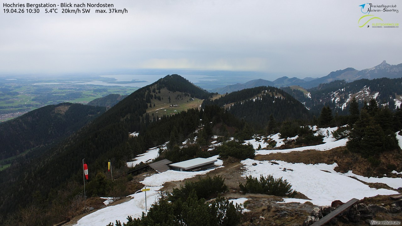 Archiv Foto Webcam Hochries Ost