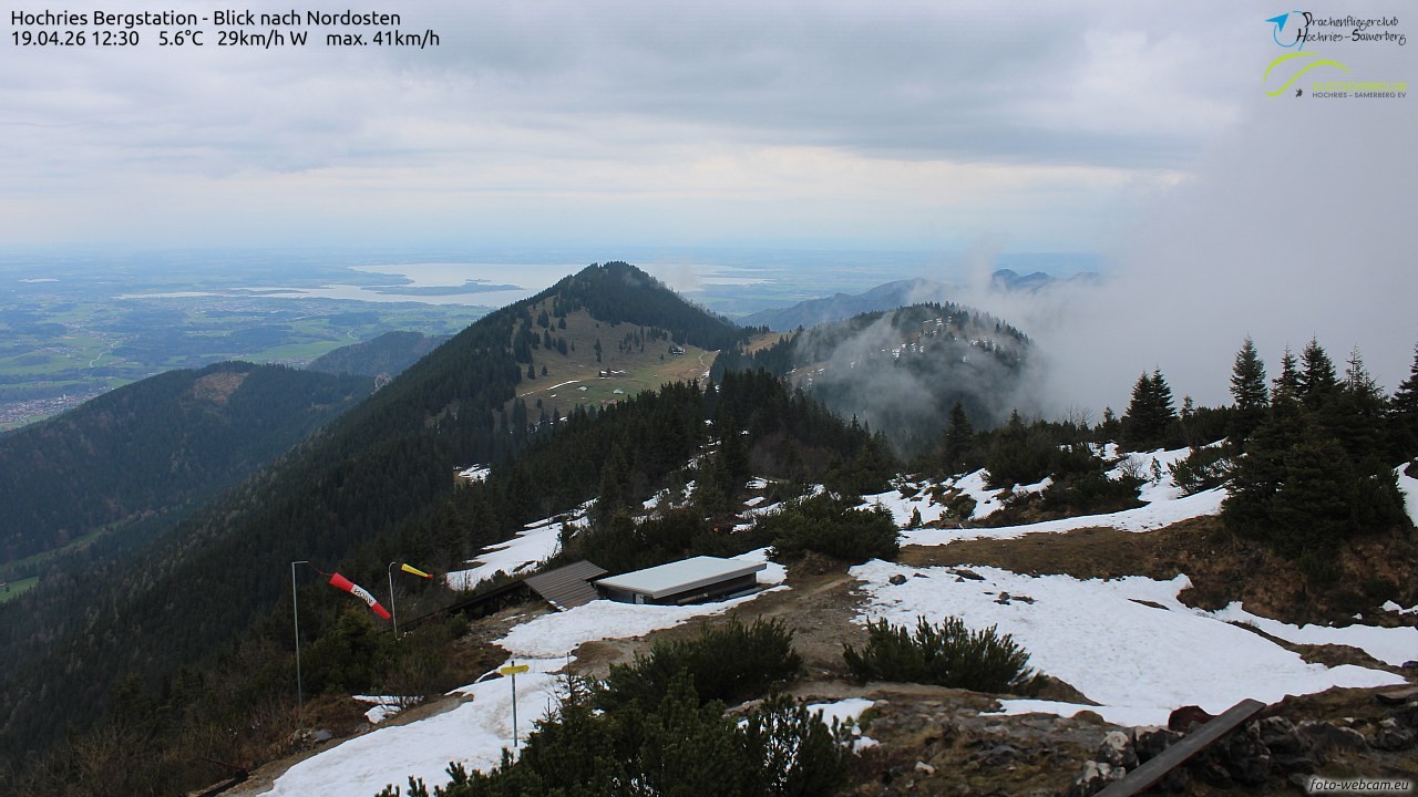 Archiv Foto Webcam Hochries Ost