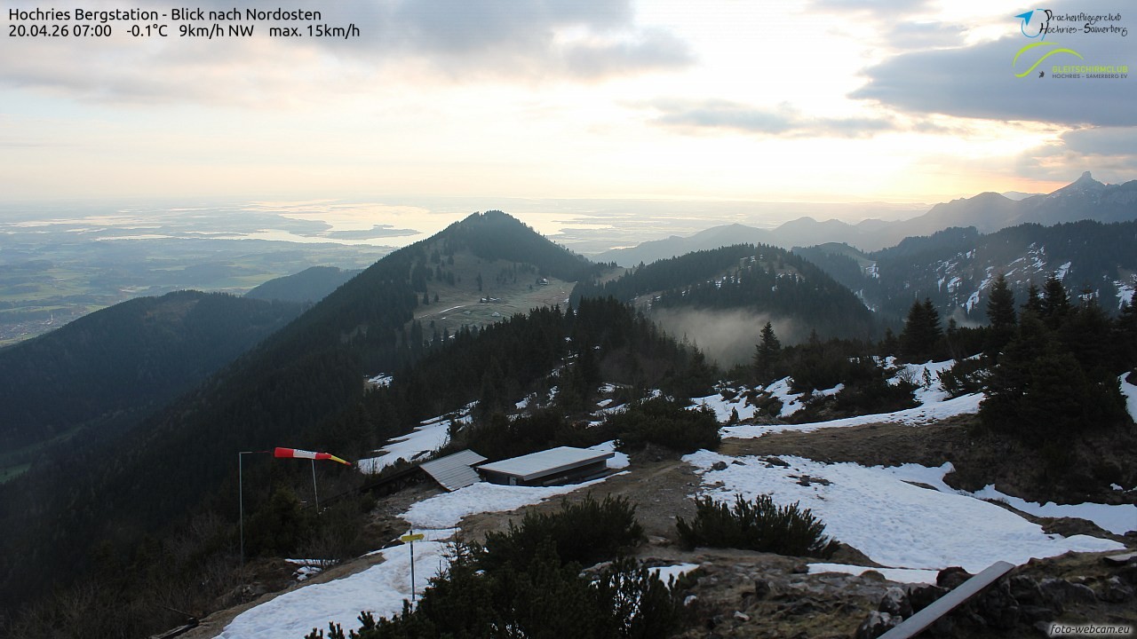 Archiv Foto Webcam Hochries Ost