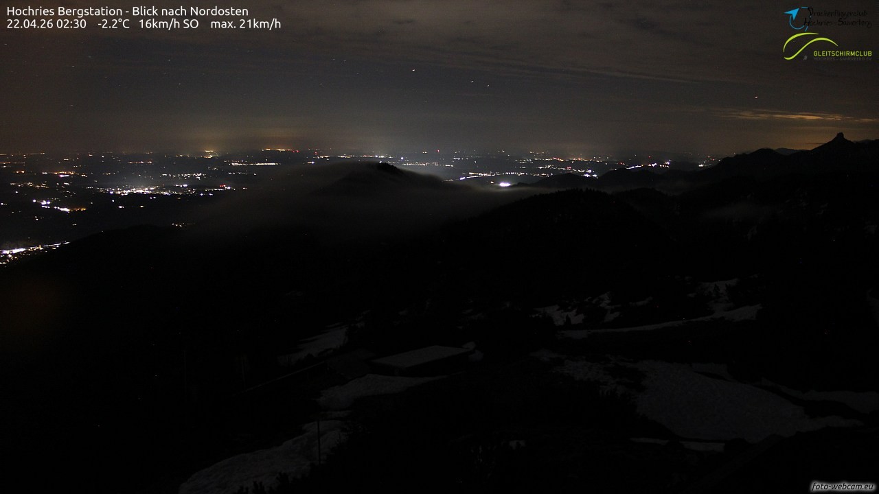 Archiv Foto Webcam Hochries Ost