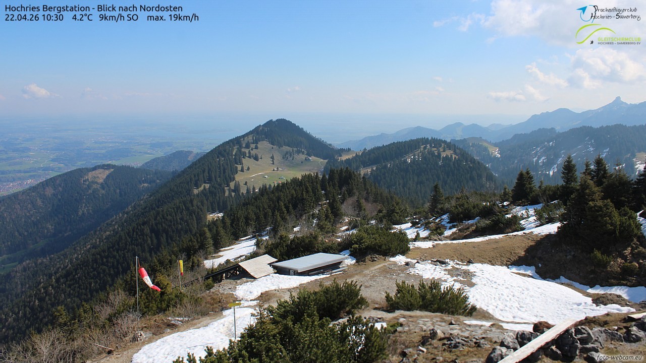 Archiv Foto Webcam Hochries Ost
