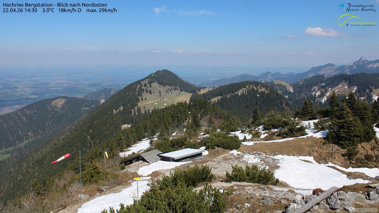 Archiv Foto Webcam Hochries Ost