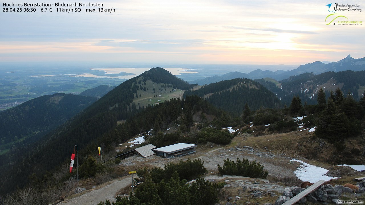 Archiv Foto Webcam Hochries Ost