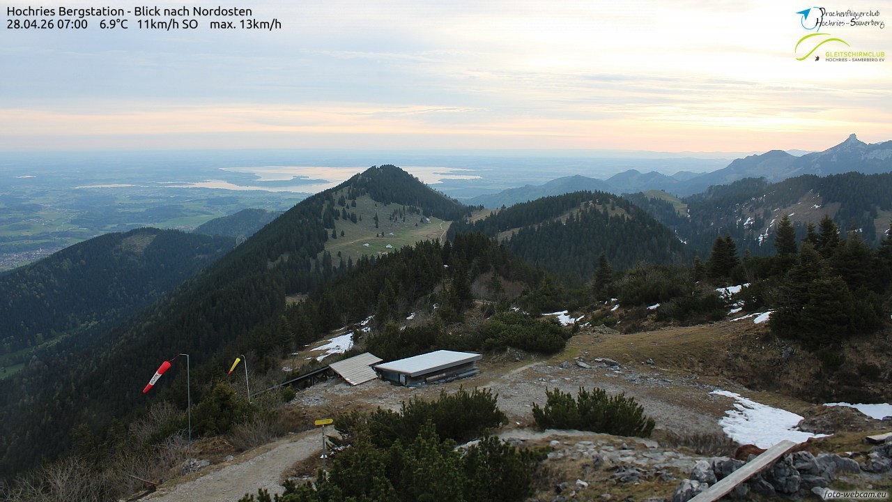 Archiv Foto Webcam Hochries Ost