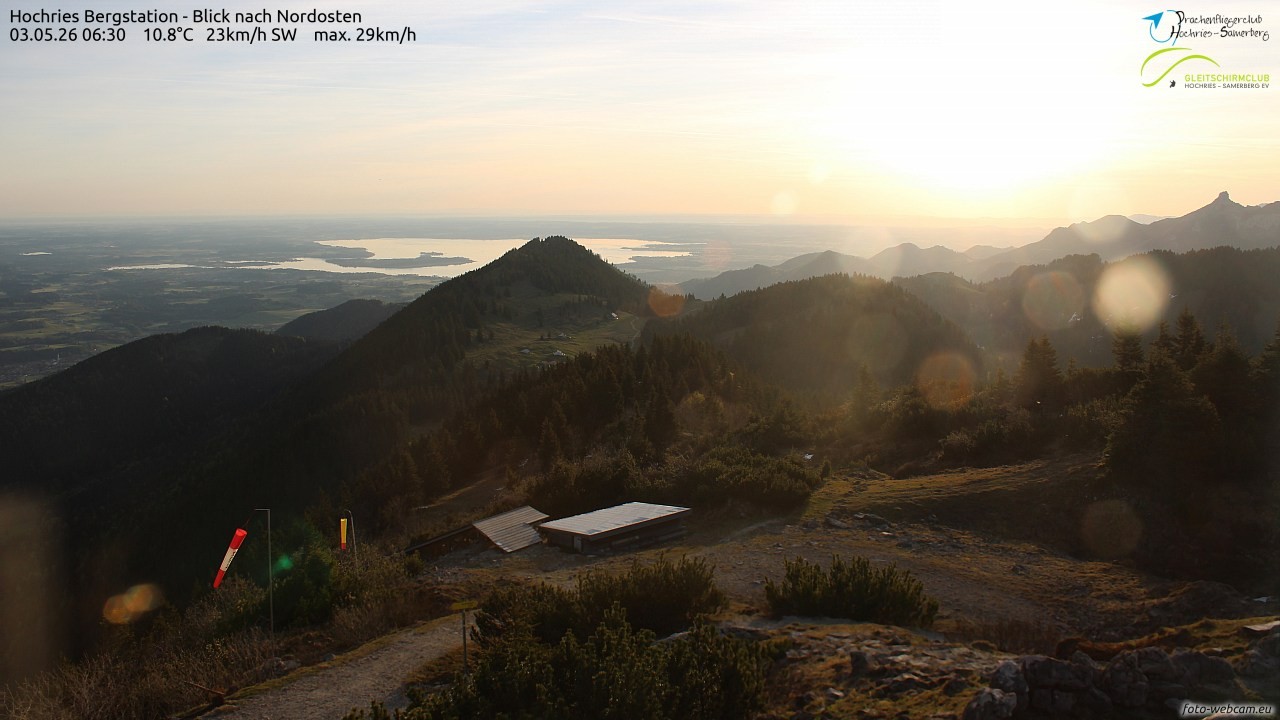 Archiv Foto Webcam Hochries Ost