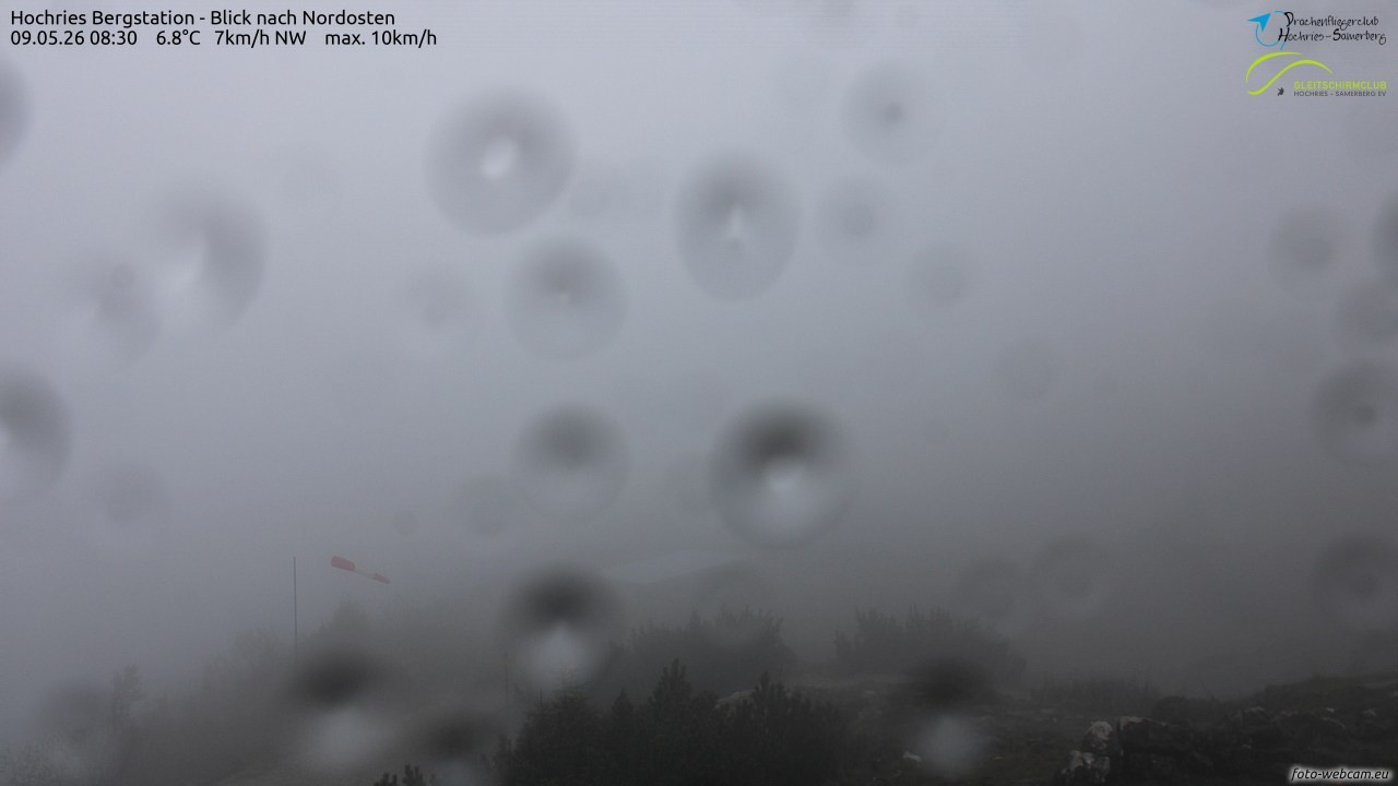Archived image Webcam Hochries - View to the northeast