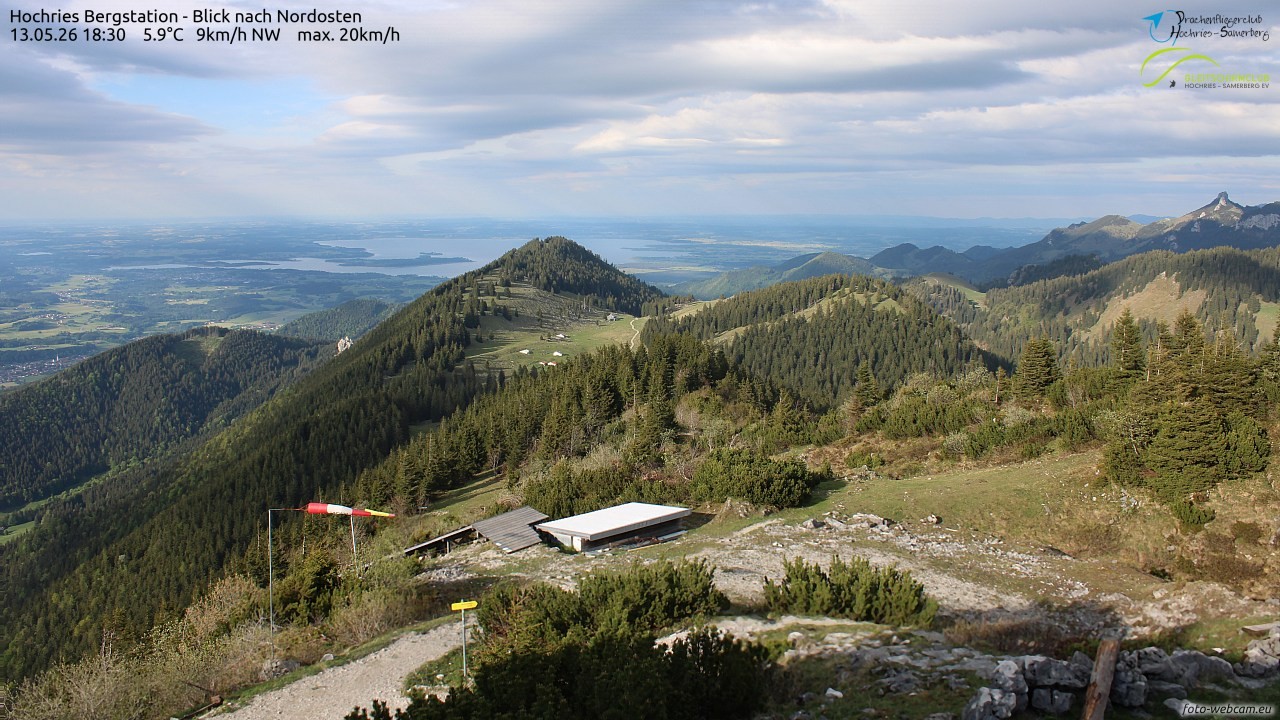 Archiv Foto Webcam Hochries Ost
