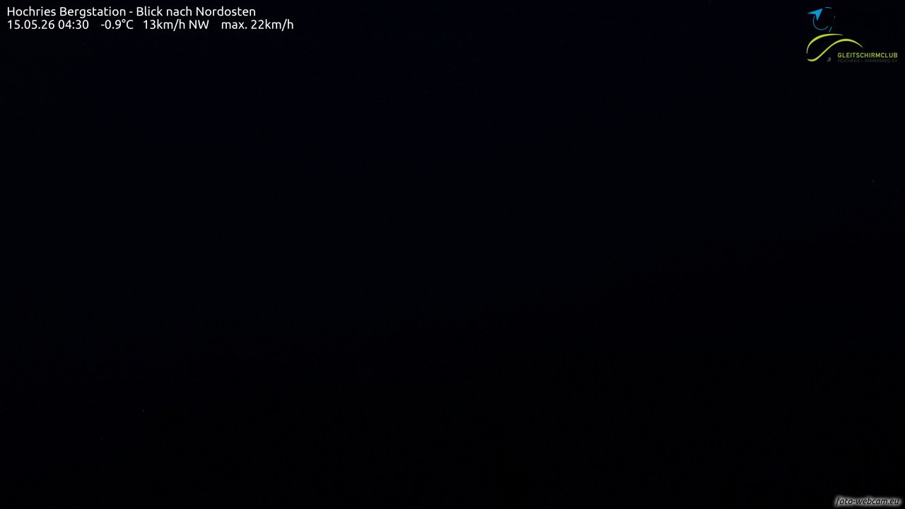 Archived image Webcam Hochries - View to the northeast