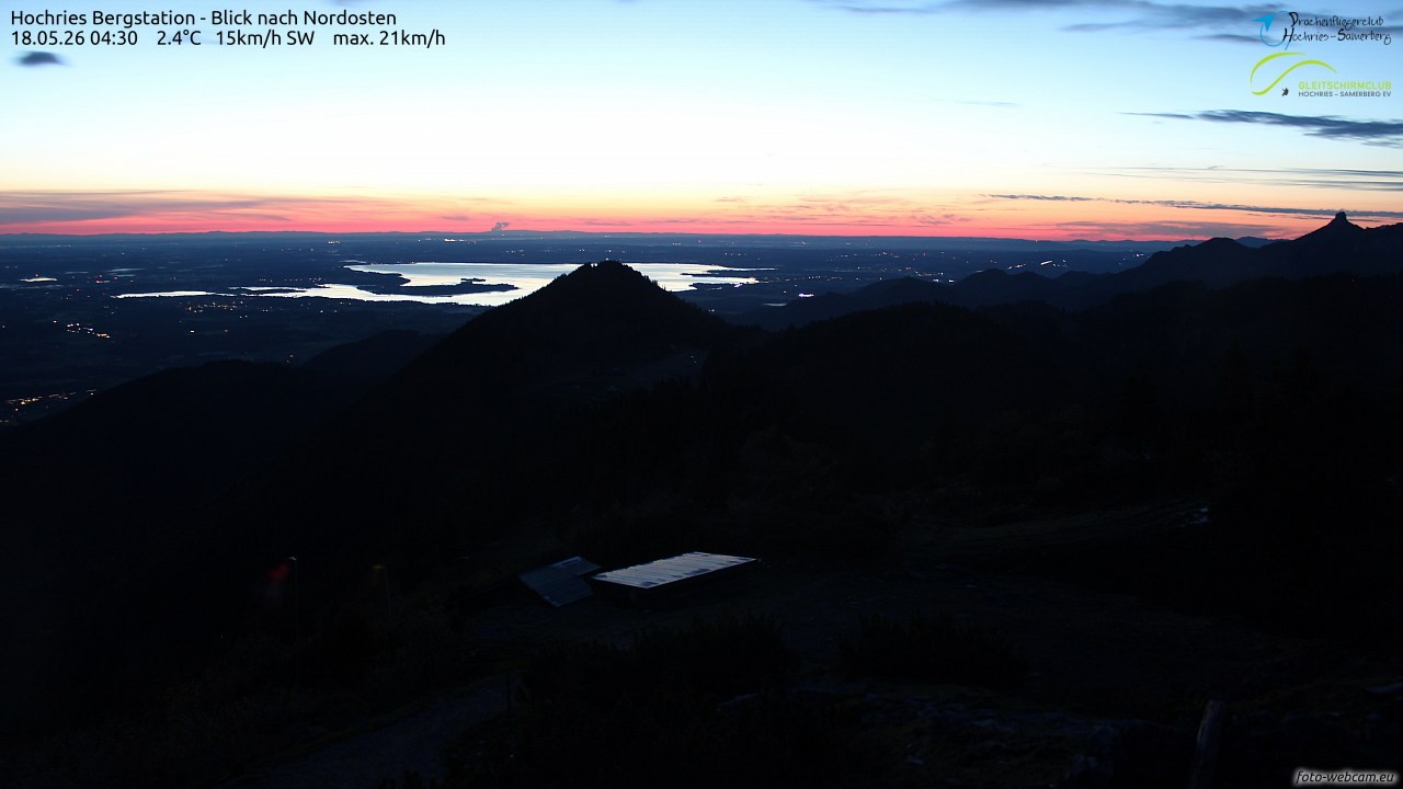 Archiv Foto Webcam Hochries Ost