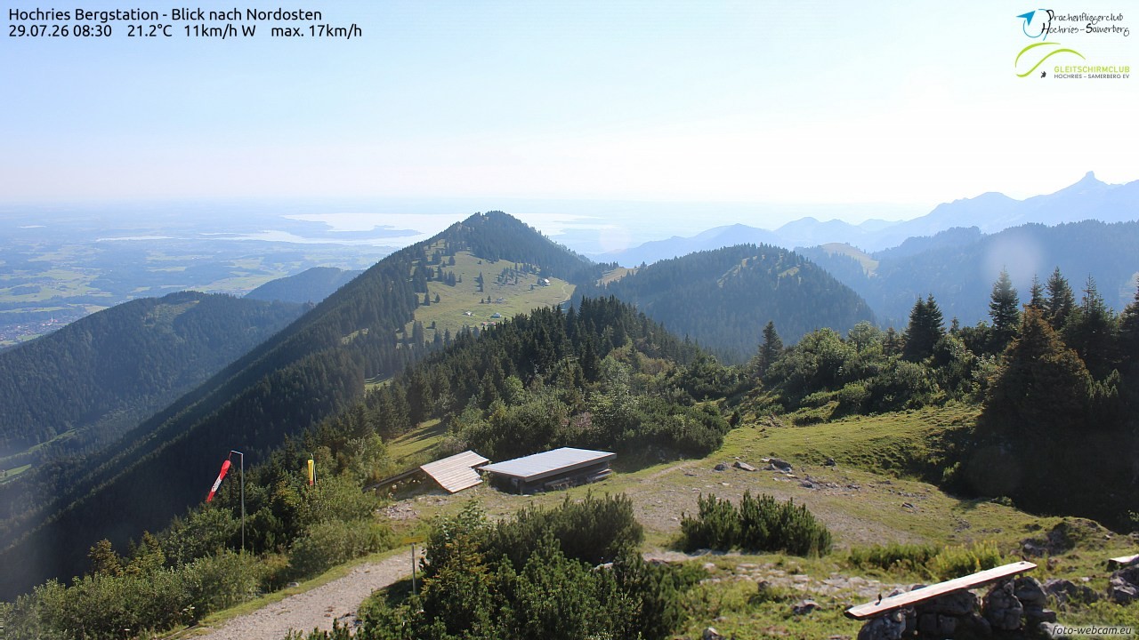 Archiv Foto Webcam Hochries Ost